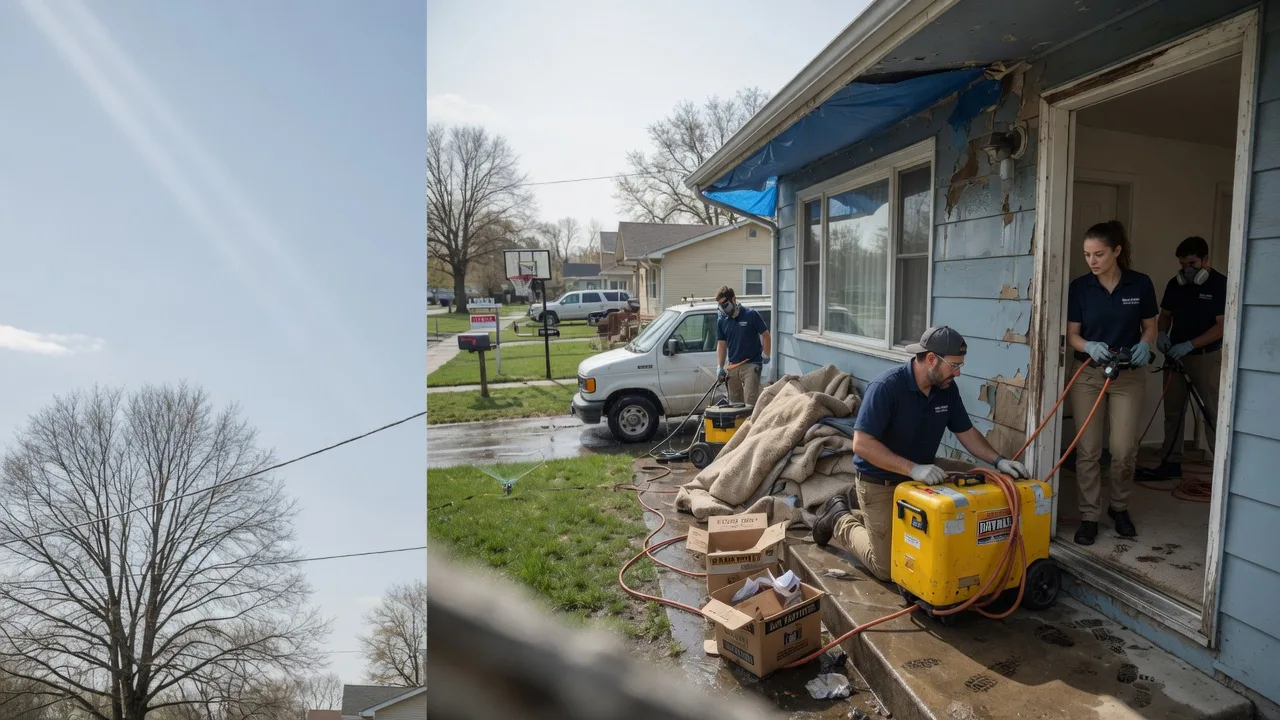 Basement Flood Cleanup in Gettysburg, SD near me